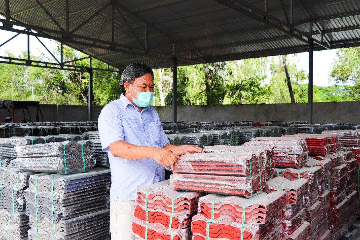 Bà Rịa – Vũng Tàu: Công ty TNHH Đặng Quân vừa chủ động phòng, chống dịch vừa bảo đảm sản xuất