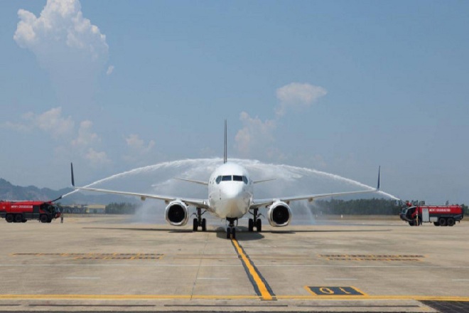 Đà Nẵng đón chuyến bay quốc tế đầu tiên sau 2 năm gián đoạn 