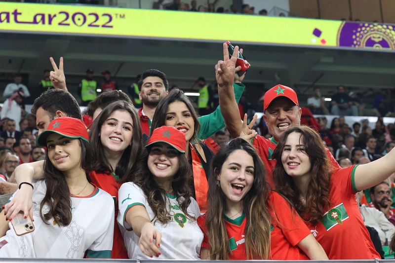 Morocco mở 30 chuyến bay đưa người hâm mộ đến Qatar xem bán kết World Cup