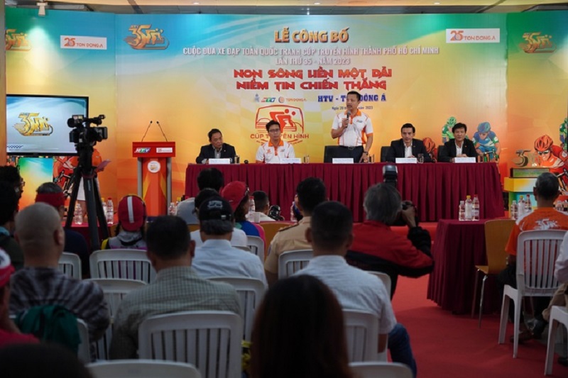  Giải đua xe đạp tranh Cúp truyền hình TPHCM thêm chặng đua mới