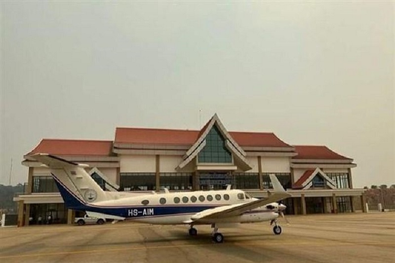Lào thực hiện chuyến bay thử nghiệm tại sân bay Nongkhang