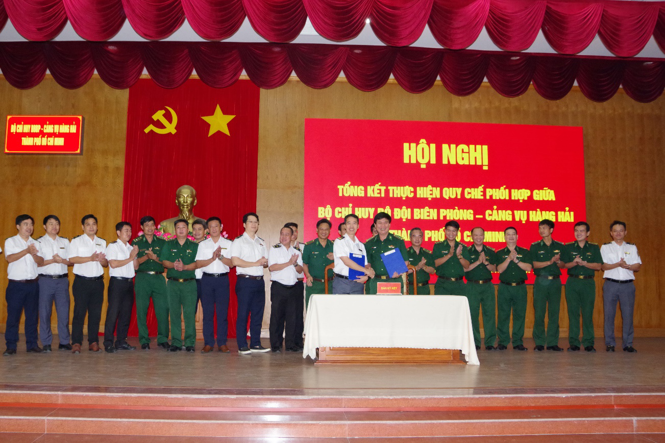 Phát huy hiệu quả quy chế phối hợp giữa Bộ Chỉ huy Bộ đội Biên phòng và Cảng vụ hàng hải TP.HCM