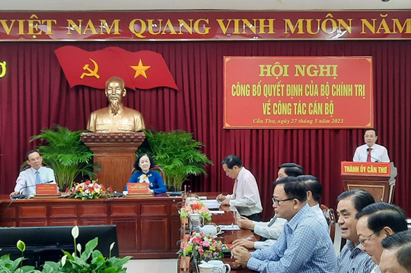 Phó Bí thư TP.HCM Nguyễn Văn Hiếu làm Bí thư Thành ủy Cần Thơ