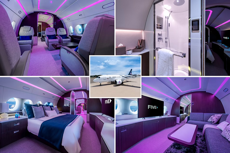 Dịch vụ mở tiệc trên máy bay riêng ở Dubai