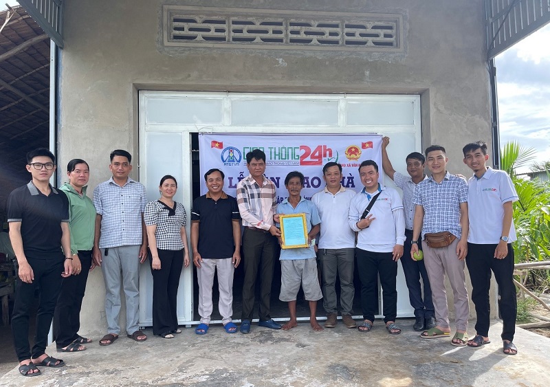 Hỗ trợ kịp thời nhà ở cho 5 hộ nghèo tại tỉnh Kiên Giang và Hậu Giang