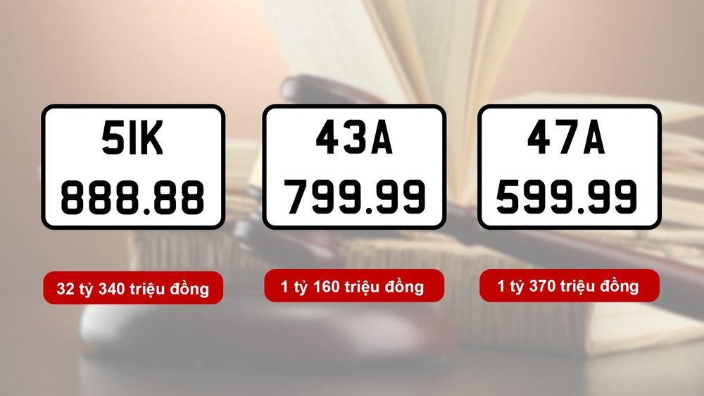 Gần 80 tỷ đồng được thu về ở các phiên đấu giá biển số xe trong ngày 15/9 