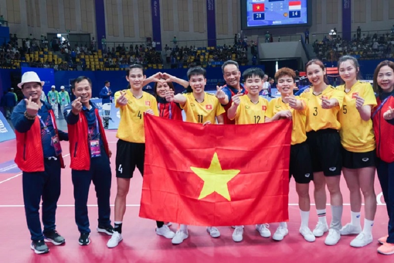 ASIAD 19: Cầu mây đem về HCV thứ 2 cho Đoàn Thể thao Việt Nam