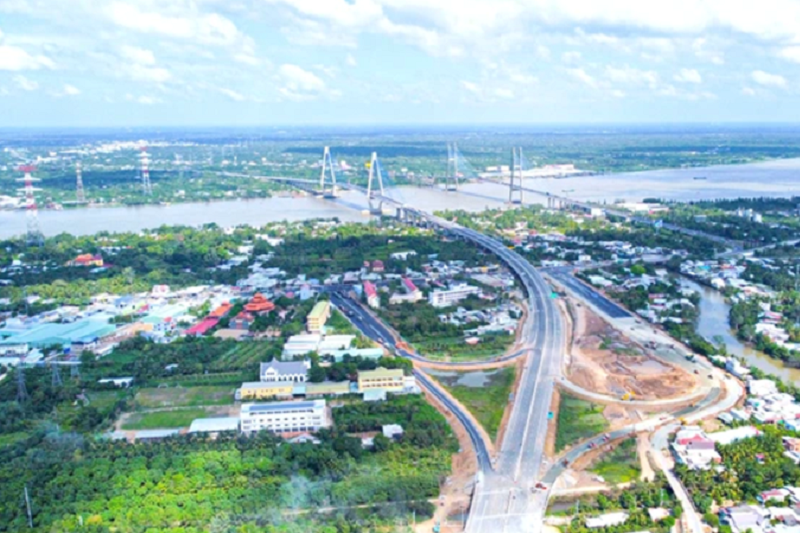 Hoàn chỉnh tuyến cao tốc TP.HCM đi Cần Thơ còn khoảng 2 giờ