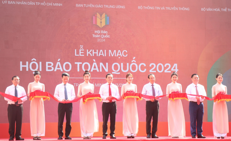 Khai mạc Hội báo toàn quốc năm 2024: “Báo chí Việt Nam – Tiên phong, Đổi mới vì Sự nghiệp cách mạng của Đảng và Nhân dân”