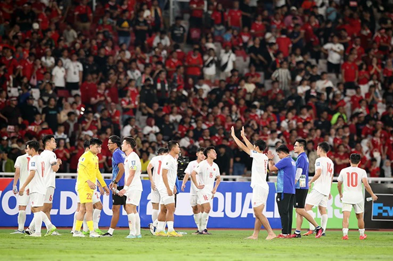 Đội tuyển Việt Nam tiếp tục trượt dài trên BXH của FIFA
