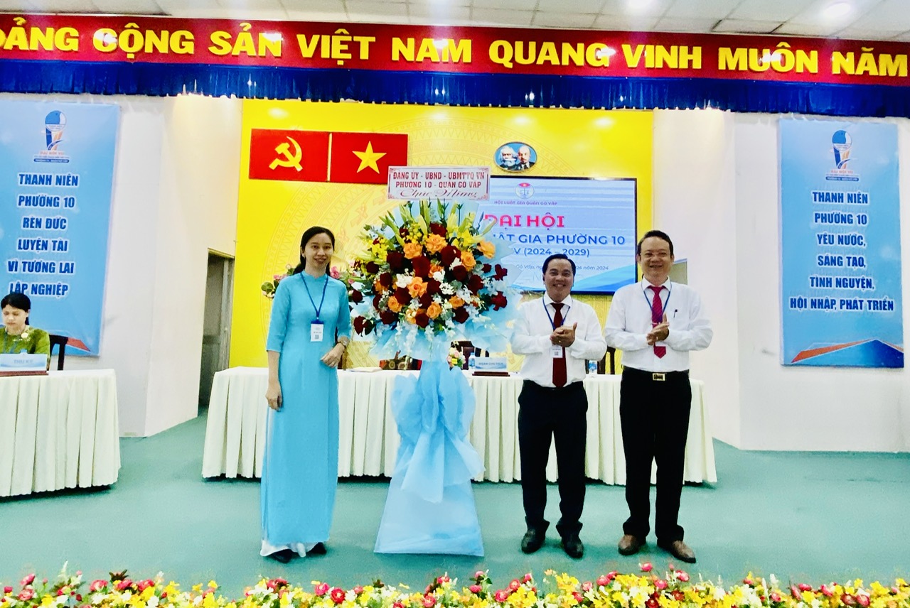 Đại hội Chi hội Luật gia Phường 10, Quận Gò Vấp