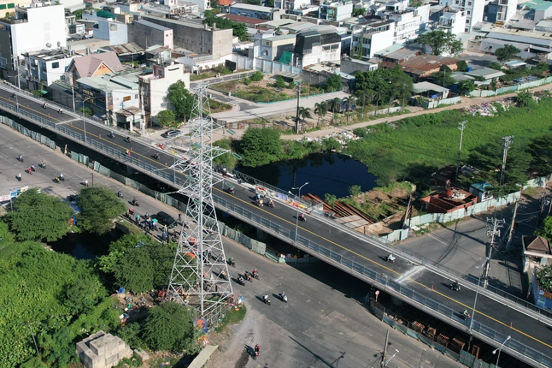 TP.HCM hoàn thành công trình đầu tiên của ngành giao thông sau giãn cách