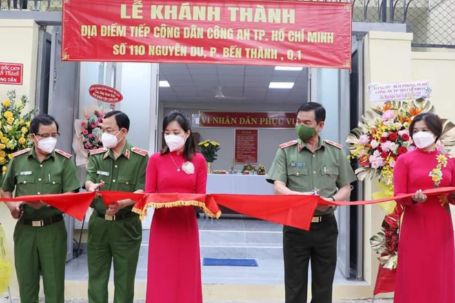 Công an TP. Hồ Chí Minh khánh thành địa điểm tiếp công dân mới