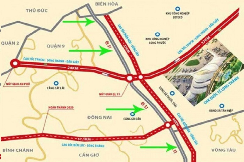 Hoàn thiện nghiên cứu giao thông kết nối với Cảng hàng không quốc tế Long Thành