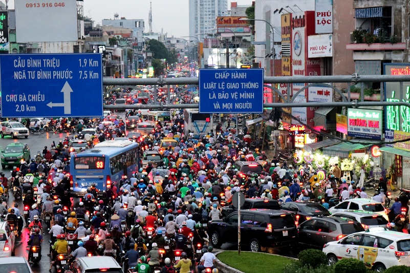 5 thành phố trực thuộc Trung ương nghiên cứu phân vùng hạn chế hoạt động xe máy