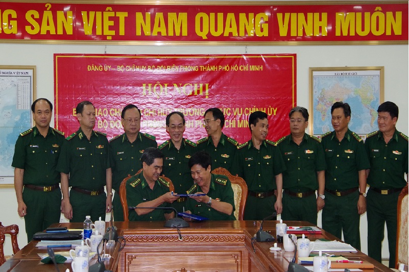 Bàn giao chức trách, nhiệm vụ Chỉ huy trưởng, Chính ủy Bộ đội Biên phòng TP.HCM