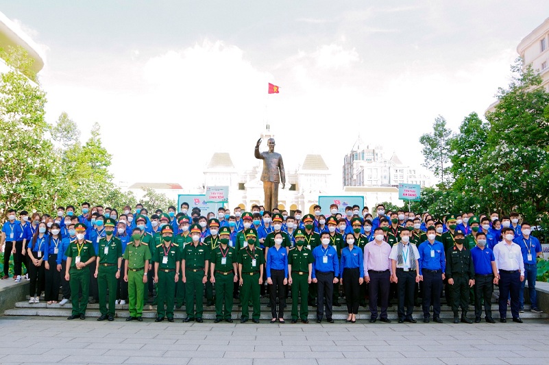 Lễ xuất quân hội trại tuổi trẻ với biển, đảo năm 2022