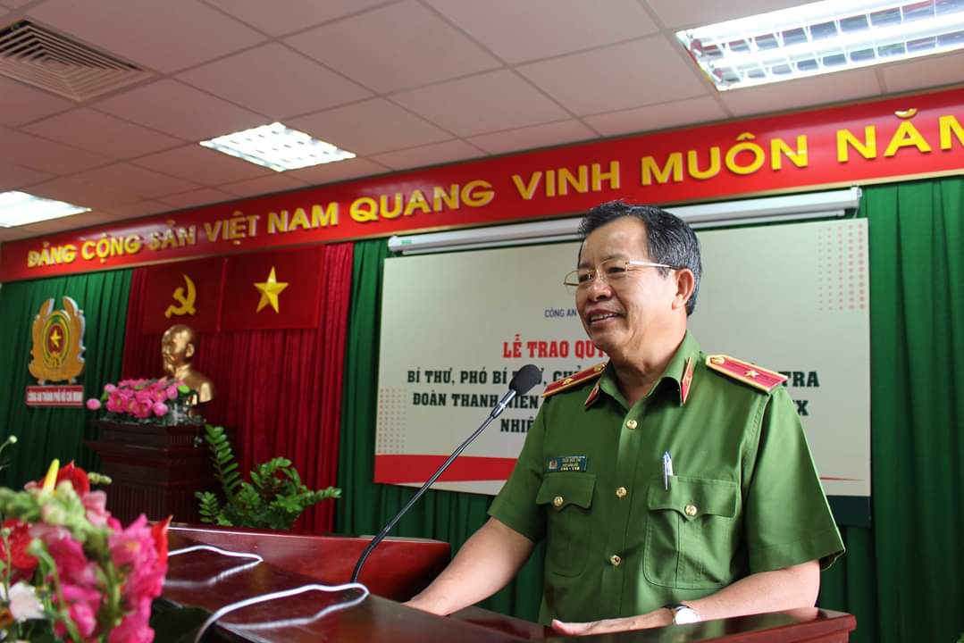 Lễ công bố và trao quyết định Bí thư, Phó Bí thư, Đoàn CATP nhiệm kỳ 2017 - 2022