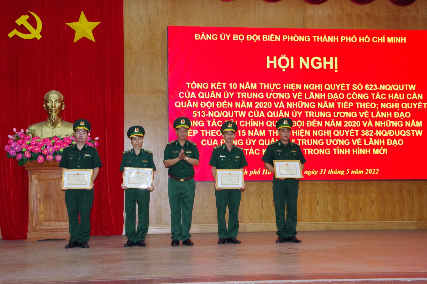 Hội nghị tổng kết 10 công tác Hậu cần, Tài chính, Kỹ thuật và sử dụng đất Quốc phòng
