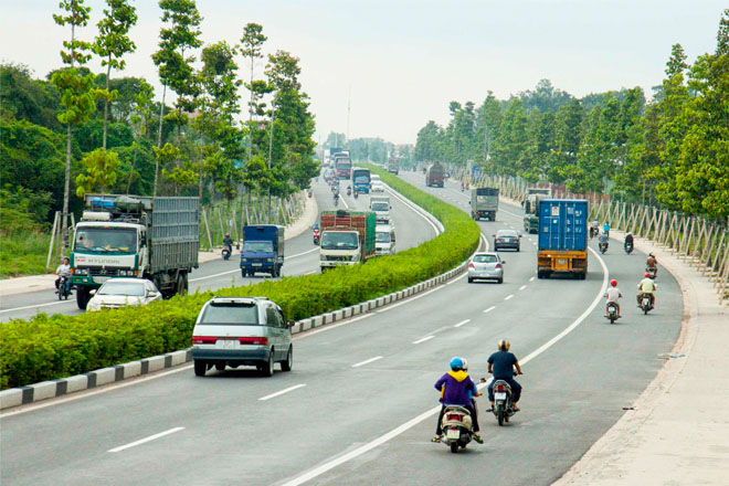 Phân luồng giao thông theo giờ, theo tuyến đối với một số tuyến đường tại Bình Dương