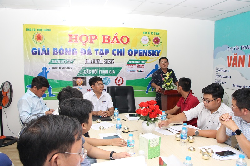 Công bố Giải Bóng đá Tạp Chí OPENSKY Mở Rộng 