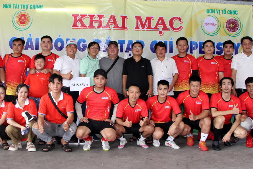 Khai mạc Giải Bóng đá OpenSky Mở rộng lần 1 tại TP.HCM
