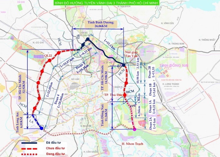 Dự án vành đai 3 TP.HCM: Nỗ lực đầu năm 2023 tổ chức bồi thường cho người dân