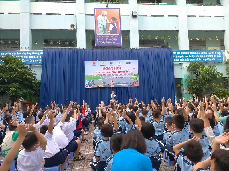 Quận Gò Vấp: Triển khai Ngày hội tuyên truyền an toàn giao thông cho học sinh tiểu học