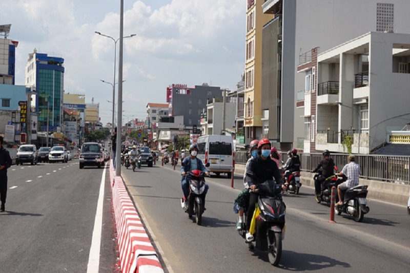 Thông xe cầu Bưng, giảm ùn tắc khu vực Tây Bắc của TP.HCM