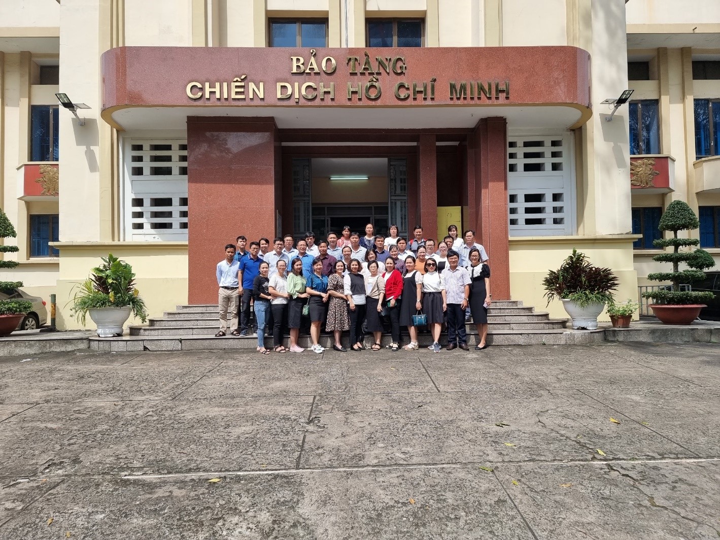 Đoàn Học viện Tư pháp tham quan thực tế bảo tàng Chiến dịch Hồ Chí Minh