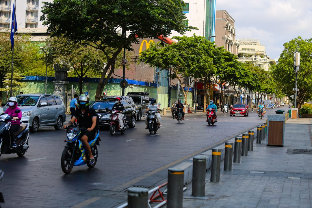 Cấm lưu thông một số tuyến đường ở trung tâm TP.HCM