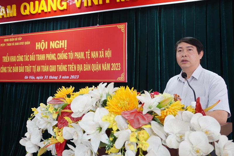 TPHCM: Quận Gò Vấp với nhiều nỗ lực kiềm chế các vụ phạm pháp hình sự và tai nạn giao thông