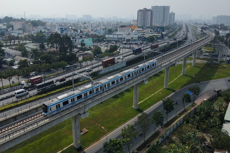 Metro Bến Thành - Suối Tiên sẽ chạy thử trên toàn tuyến vào cuối tháng 8