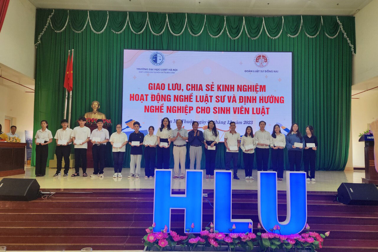 Đoàn Luật sư tỉnh Đồng Nai giao lưu cùng sinh viên luật