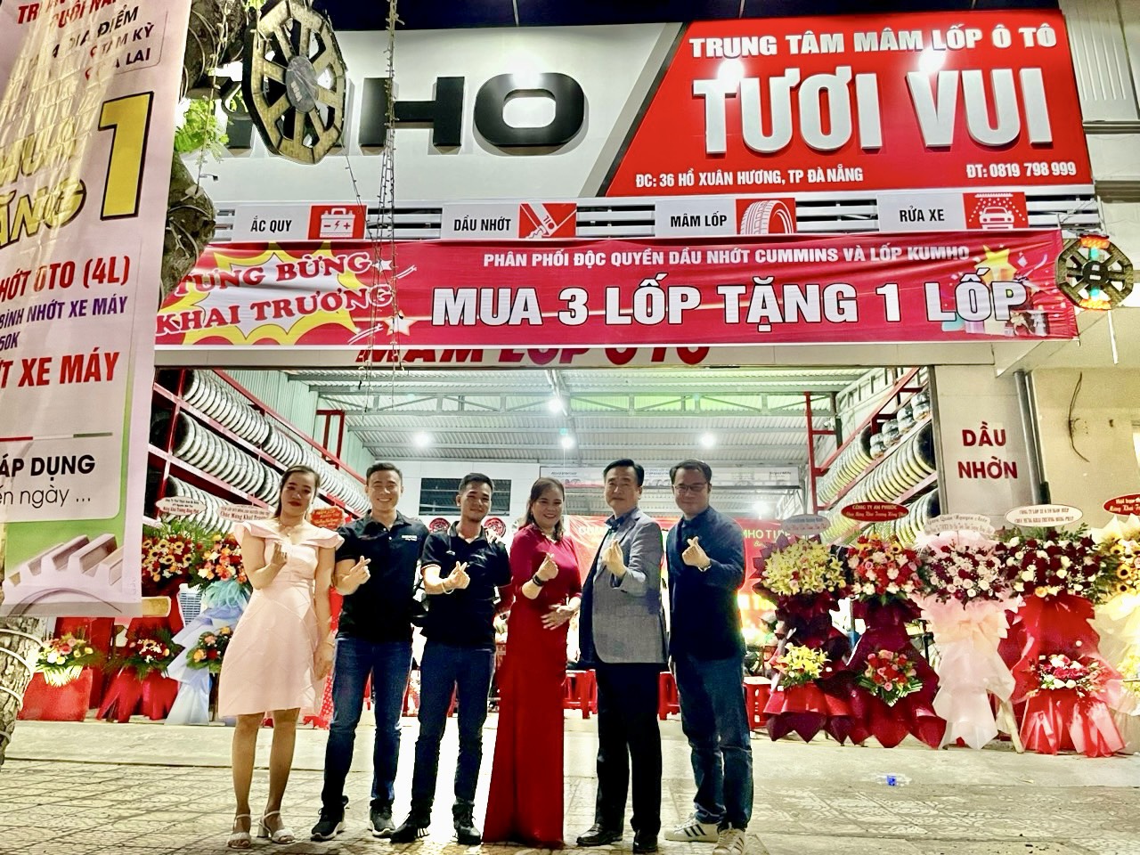 Công ty TNHH ô tô Vui Tươi tưng bừng ngày khai trương