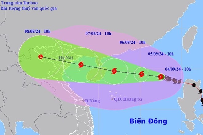 Bộ GTVT ra công điện khẩn chỉ đạo ứng phó với bão YAGI