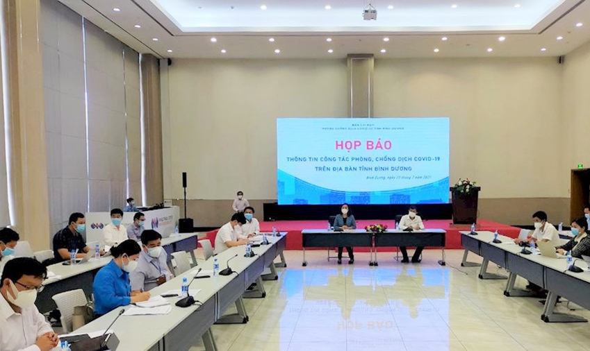 Bình Dương chỉ đạo các địa phương trong tỉnh thực hiện ngay các giải pháp phòng, chống dịch Covid -19 